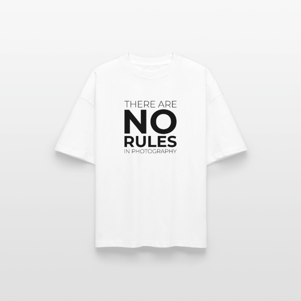 NO RULES (Heavyweight Unisex Boxy T-Shirt)